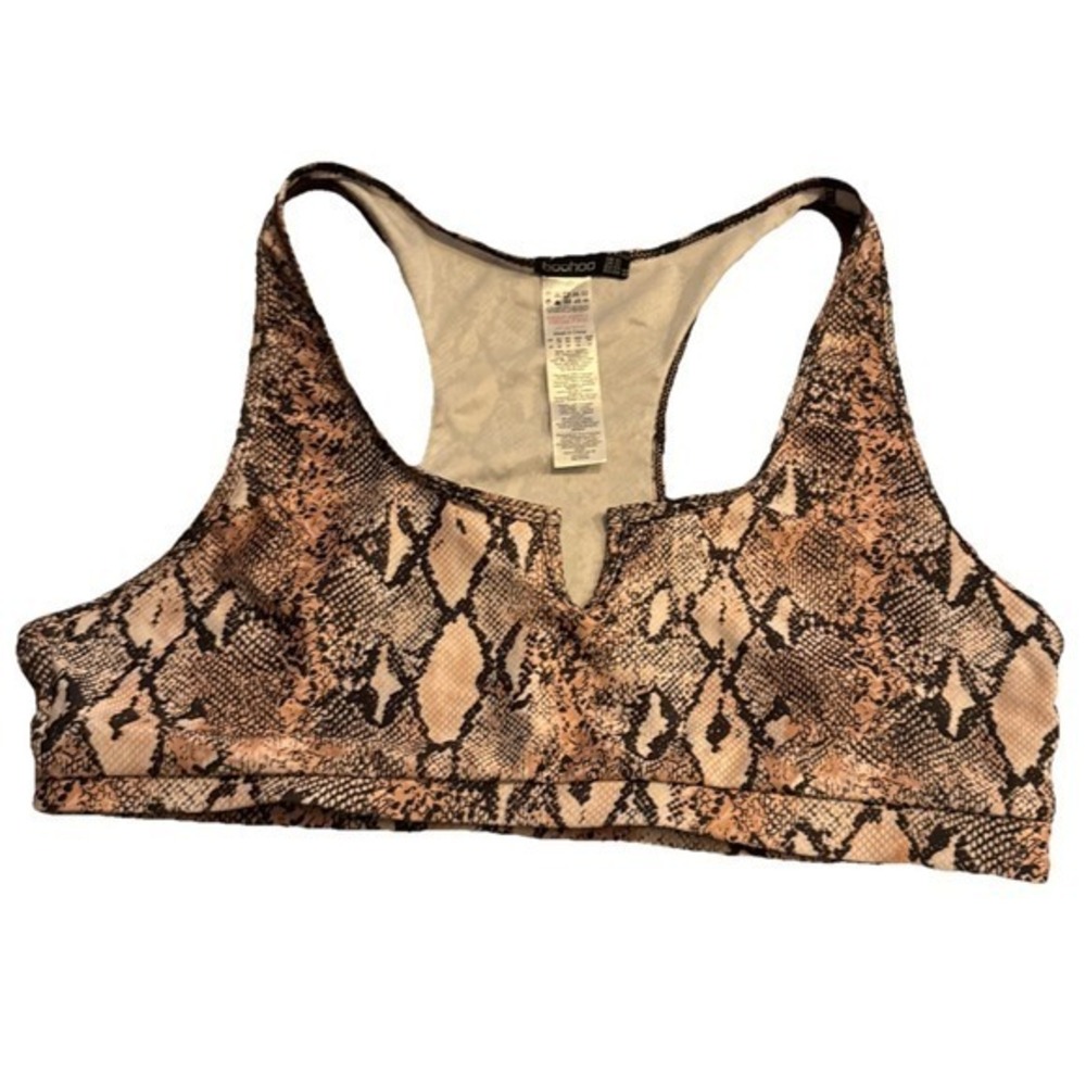 Boohoo Women's Sports Bra‎ Size 12